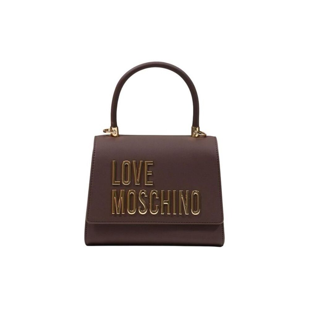 Love Moschino Brown Polyethylene Women's Handbag